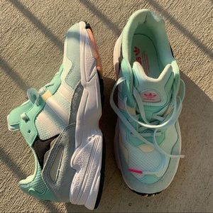 Adidas Yung-96 running shoe in Ice Mint